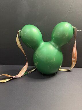 Walt Disney World 50th Anniversary Green Mickey Balloon Popcorn Bucket